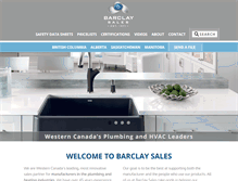 Tablet Screenshot of barclaysales.com